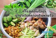 การสูดดมไอน้ำบำบัดโรคทางเดินหายใจ การสูดดมไอน้ำบำบัดโรคทางเดินหายใจ