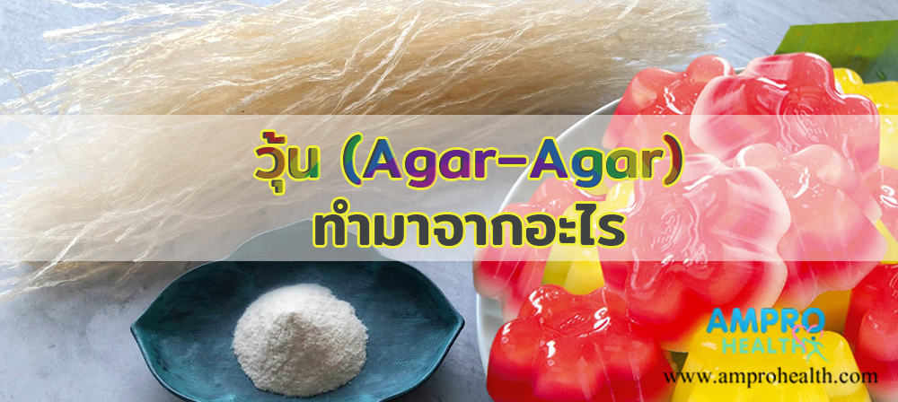 วุ้น ทำมาจากอะไร วุ้น ทำมาจากอะไร